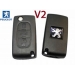 Carcasa de Telemando Plegable Para Peugeot 407