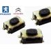 Pulsador Para Telemando Plegable de Peugeot 407 y Citroen C4